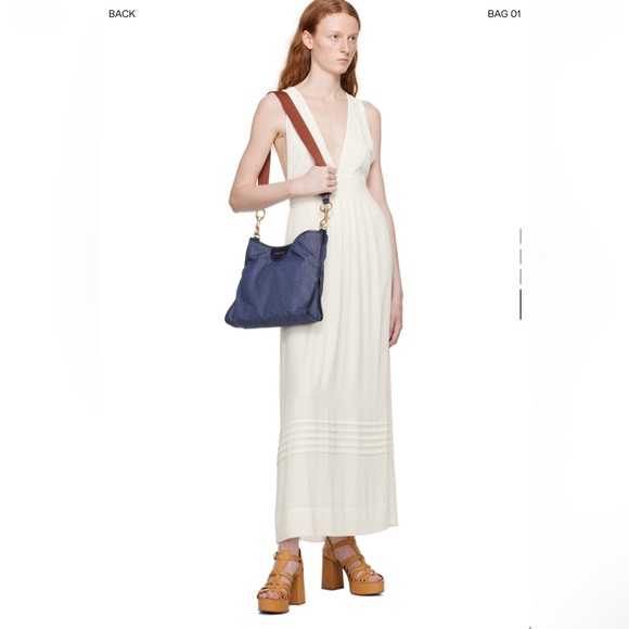 SEE BY CHLOE Small Denim Joan Bag - Picture 4 of 12